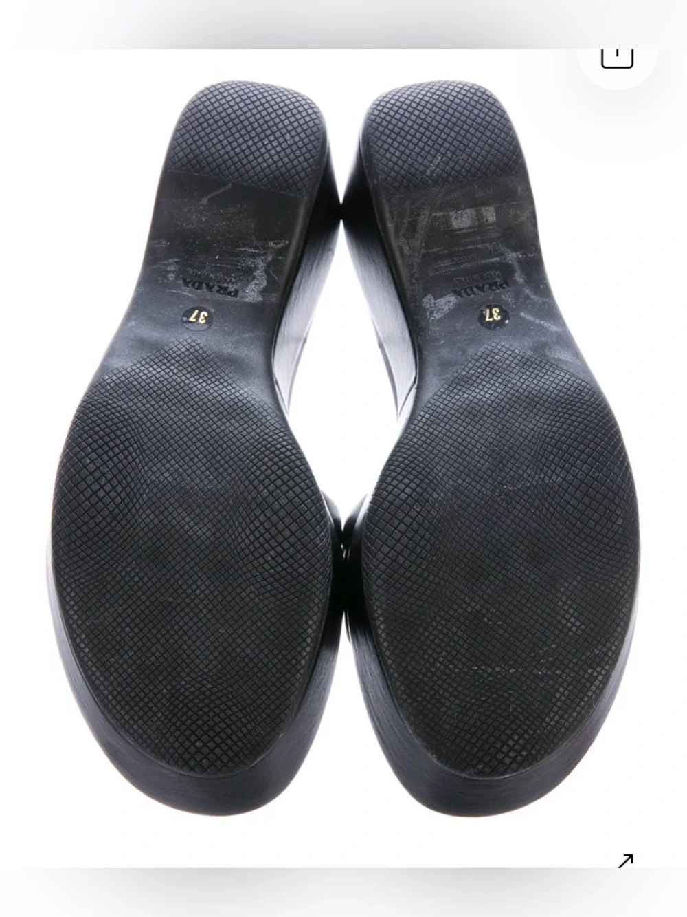 Prada Sport Platform Slide Sandals Size: 7 | IT 37